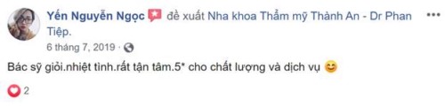 Nha Khoa Thành An - B16 Ngõ 57 Nguyễn Khánh Toàn Cầu Giấy Hà Nội có tốt Không?