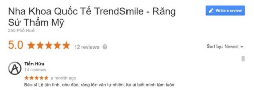 Nha Khoa Trend Smile - 257 Phố Huế Hai Bà Trưng Hà Nội Có Tốt Không?