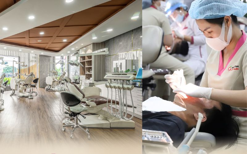 Cơ sở vật chất và bác sĩ tại nha khoa Linh Xuân