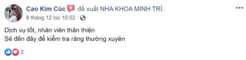 Nha Khoa Minh Trí - 152 Nguyễn Văn Nghi Gò Vấp Có Tốt Không?
