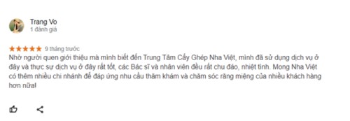 Nha Khoa Nha Việt - 125 Lê Thị Riêng Quận 1 Có Tốt Không?