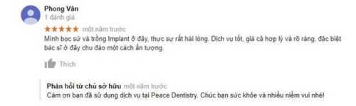 Nha Khoa Peace Dentistry – 565 Trần Hưng Đạo, Quận 1 Có Tốt Không?