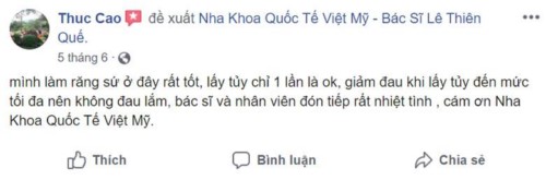 Nha khoa Quốc tế Việt Mỹ - 61 Trường Chinh Thanh Xuân có tốt không?