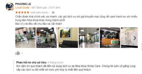 Nha khoa Smile Care - 30 Nguyên Hồng Đống Đa có tốt không?