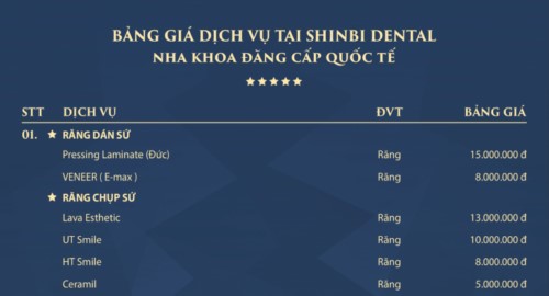 Nha khoa thẩm mỹ Shinbi Dental - 33 Trần Quốc Toản Hoàn Kiếm có tốt không?