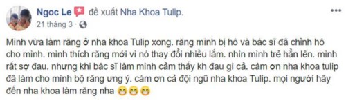 Nha khoa Tulip - 09 Phạm Văn Hai Quận Tân Bình có tốt không?