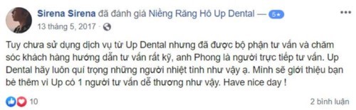 Nha khoa Up Dental 02 Võ Oanh Bình Thạnh có tốt không?