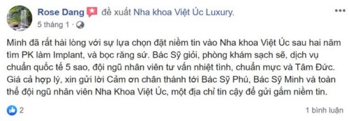 Nha khoa Việt Úc Luxury - 12 Điện Biên Phủ Ba Đình có tốt không?