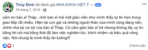 Nha khoa Việt Ý - 20 Trần Kim Xuyến Cầu Giấy có tốt không?