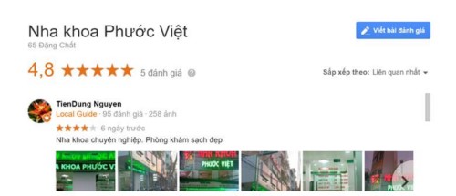 Nha khoa Phước Việt - 65 Đặng Chất Quận 8 có tốt không?