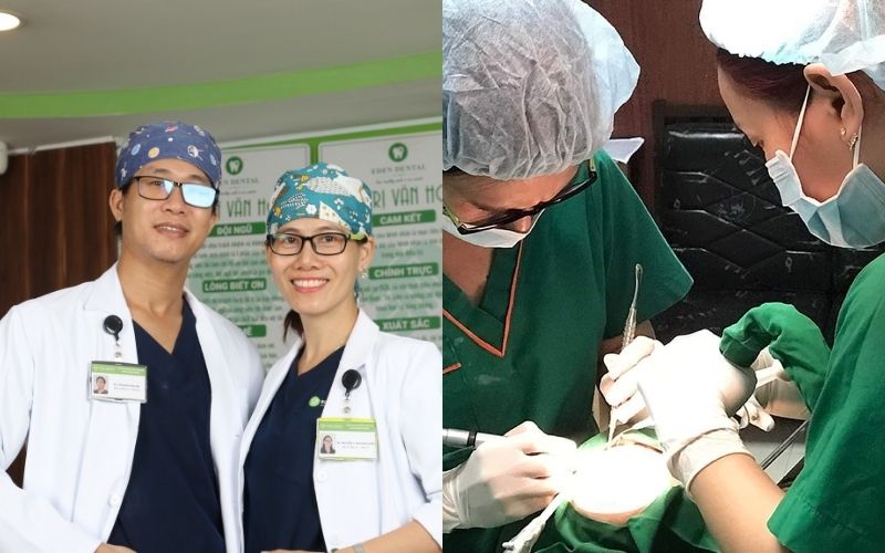 Đội ngũ y bác sĩ chuyên môn cao tại nha khoa EDEN