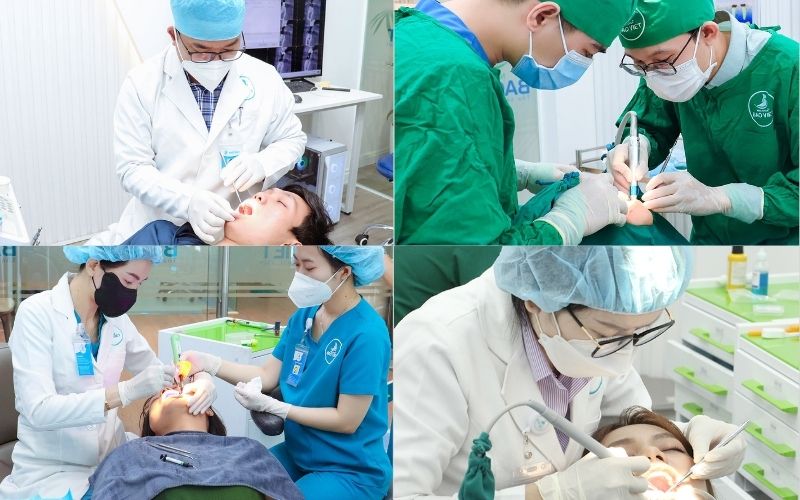 Đội ngũ y bác sĩ tại Nha khoa Bảo Việt