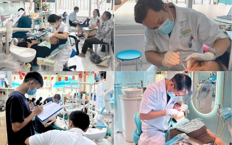 Đội ngũ y bác sĩ tại nha khoa Smile One