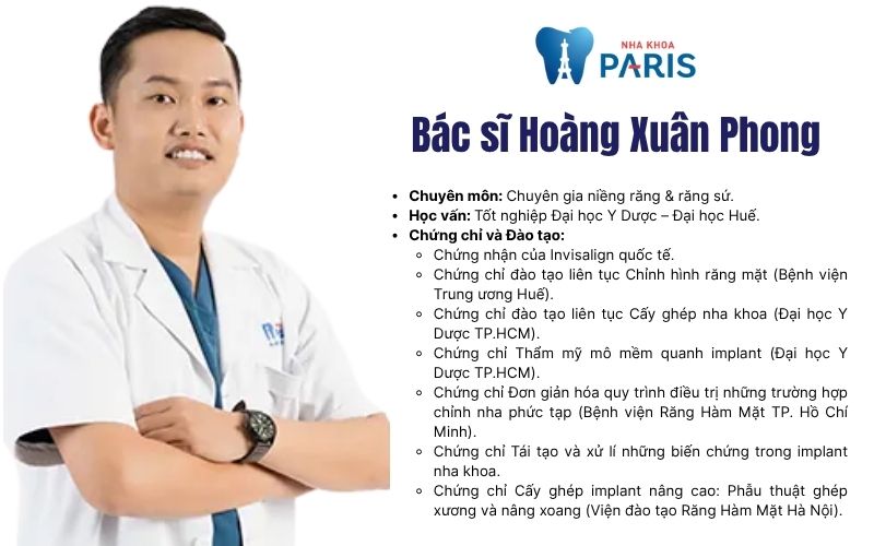 Bác sĩ Hoàng Xuân Phong