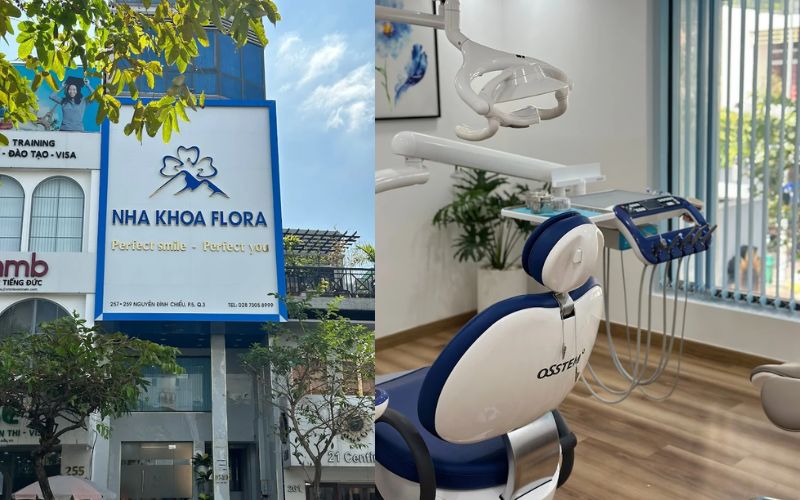 Review Nha Khoa Flora - Cơ sở vật chất