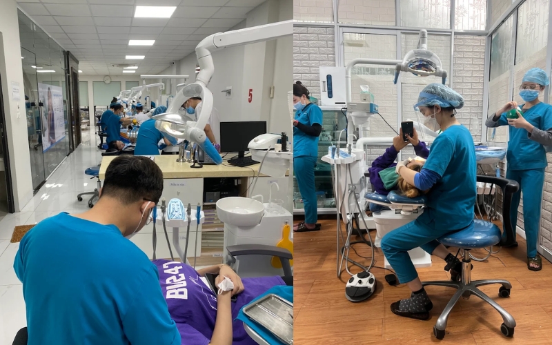 Đội ngũ y bác sĩ tại nha khoa Minh Châu