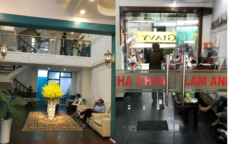 Cơ sở vật chất tại nha khoa Lam Anh